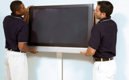 Professional TV mounting in