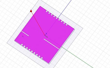 HFSSC spiral microstrip