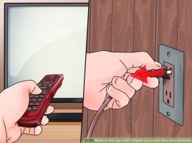 Image titled set-up a DTV Digital Converter package and Antenna Step 2