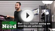 Get free HDTV using an over-the-air antenna