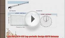 LP45F Log Periodic UHF HDTV Antennaby Fracarro (Italy)