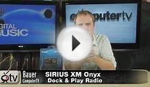 SIRIUS XM Onyx Dock & Play Radio