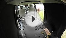 VW T5 Carpet lining, Dvd roof mount, LED lighting and